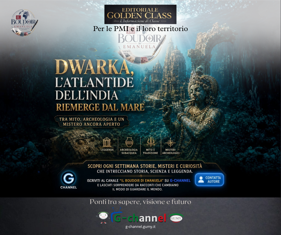 Dwarka, l'Atlantide dell'India riemerge dal mare